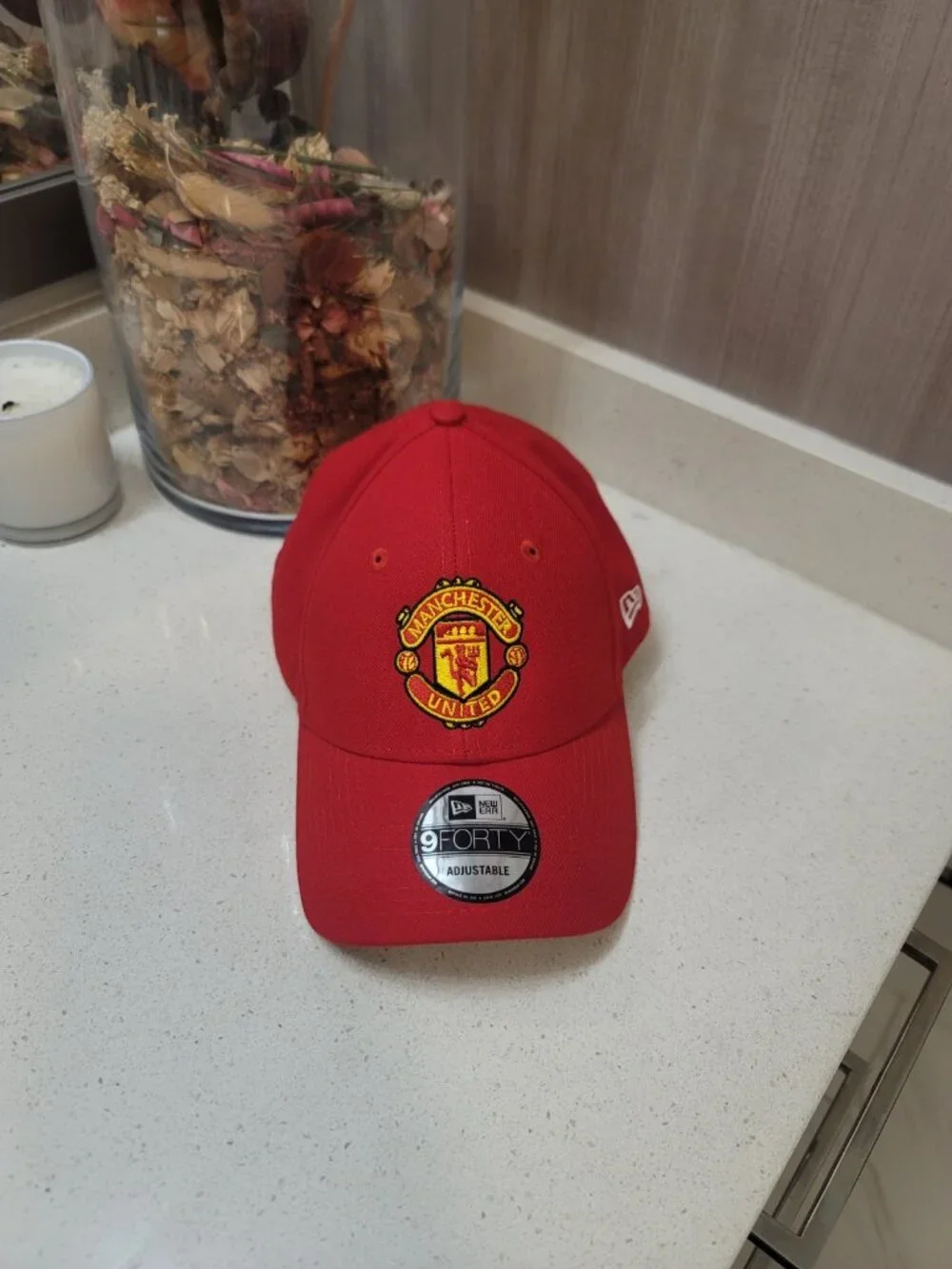 Manchester United Official Soccer Cap New NWT Red